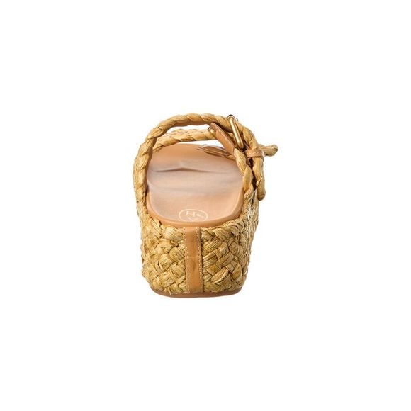 Ash Ziggy Straw Platform Sandal - Picture 3 of 5